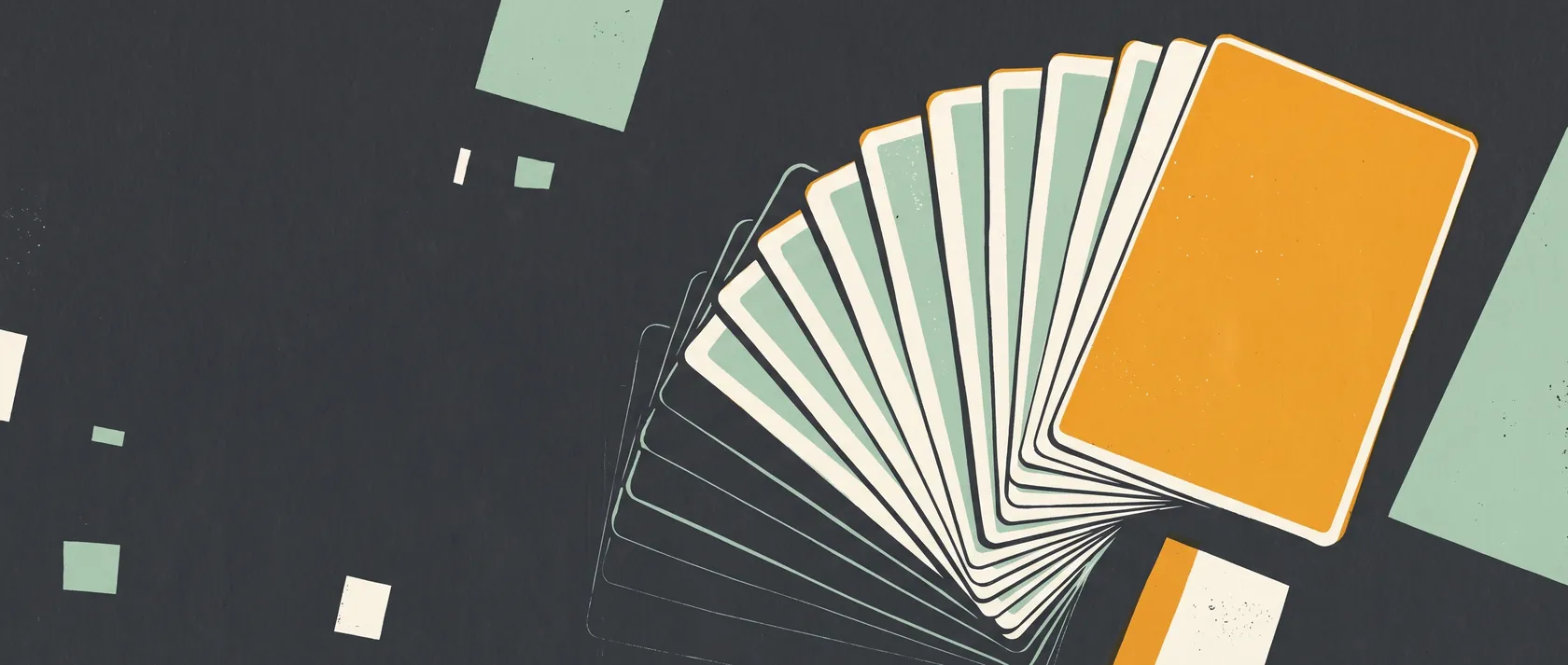 Screen-print style poster of stacked delivery programmes, the X-ADP artwork